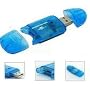 4 in 1 Mini USB 2.0 Memory Card Reader Writer SD MINISD MMC MOBILE RSMMC