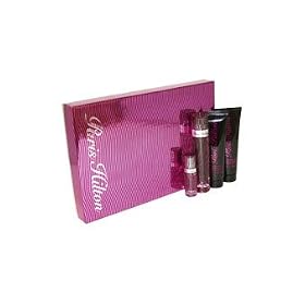 Paris Hilton by Paris Hilton for Women - 4 Pc Gift Set 1.7oz EDP Spray, 3oz Bath and Shower Gel, 3oz Body Glistening Lotion, 7.5ml Mini EDP Spray
