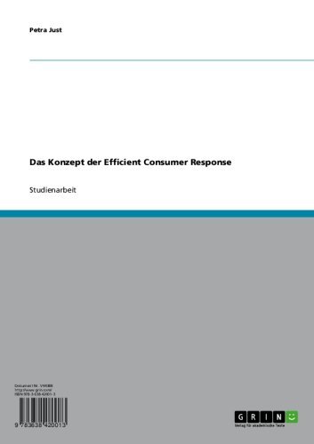 Das Konzept der Efficient Consumer Response (German Edition)