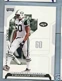 2006 Playoff NFL Playoffs 95 D'Brickashaw Ferguson - Rookie Card (RC) / New York Jets / Football Cards - In Protective Top Loader - Sports Trading Cards Collecting