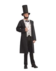 Abe Lincoln Adult Costume - Standard (One-Size)