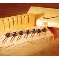 Click here to buy Tapered Drill Bit Countersink Set High Speed Steel by MLCS.