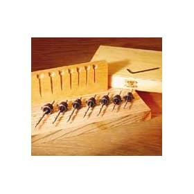 MLCS 9192 High Speed Steel Tapered Drill Bit Countersink Set