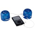 Tweakers Mini-Boom Portable Speakers (BLUE) for Laptop, iPhone, MP3