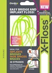 iDONTIX X-FLOSS 30 STRANDS easy bridge and implant floss by Idontix