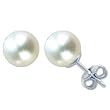 Natural White 5.5-6mm 14k Gold Cultured Pearl Stud Earrings (Available: Sterling Silver or 14K White Gold) Natural White 5.5-6mm 14k Gold Cultured Pearl Stud Earrings (Available: Sterling Silver or 14K White Gold)
