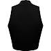 Fashion Wardrobe Womens Crop Top Ladies Polo Turtle Neck Sleeveless Tshirt Cropped 8 10 12 14 New (USA 6-8 / UK 6-10 (S/M), Black)