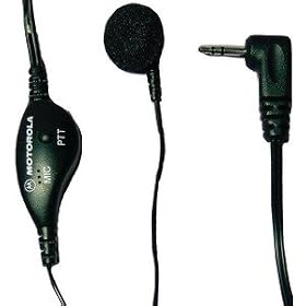 MOTOROLA 53727 EARBUD WITH PTT MICROPHONE FOR TALKABOUT 2-WAY RADIOS by Motorola