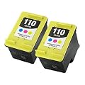 2-Pack Remanufactured HP 110 (CB304) Tri-Color Ink Jet Cartridges for PhotoSmart A310 A311 A314 A316 A320 A432 A433 A434 A436 A440 A441 A442 A444 A445 A446 A447 A448 A510 A512 A516 A520 A522 A522xi A526 A532 A536 A610 A612 A616 A617 A618 A620 A622 A626 A627 A630 A636 A637 A640 A646 A712 A716 A717 A820 A826 A827 Printer