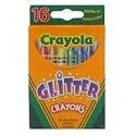 Crayons Glitter 16/P-16/Pkg