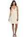 Wrapper Sequin Bodice Halter Dress