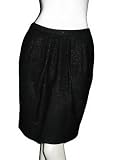 PETER SOM Sparkle Voile Skirt in Black