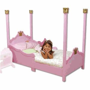 KidKraft Princess Toddler Cot