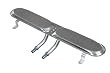 Char-Broil 2386255 Universal Fit 22-Inch Bar Burner, Case Cut