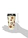 Dixie To Go Disposable Paper Cups and Lids, 50 Count, 16 Ounce (5 Packs of 10 Cups)