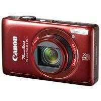 Canon PowerShot ELPH 510 HS 12.1 MP CMOS Digital Camera with Full HD Video and Ultra Wide Angle Lens (Red)