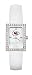 Kansas City Chiefs Ladies Allure Watch White Leather Strap