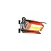 Fire Sense Indoor/Outdoor Wall-Mounted Infrared Heater, Stainless Steel