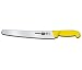 Kitchen & Housewares : R H. Forschner by Victorinox 10-1/4-Inch Curved Slicing Knife, Yellow Fibrox Handle