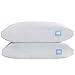 ACCURATEX Pillows King Size Set of 2, Hybrid Shredded Memory Foam Pillow[Adjustable Loft], Fluffy Down Alternative Fill Removable Cotton Cover, Firm Supportive Pillow for Side Back Sleepers