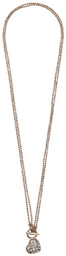 Pilgrim Damen-Halskette just hearts rose gold plated kristall 45 cm 10114-4031 Preisvergleich