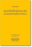 Produkt-Bild: Ausschlie&szlig;lichkeitsrechte an immateriellen G&uuml;tern: Eine kantische Rechtfertigung des Urheberrechts