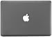 Kuzy Compatible with MacBook Air 11 inch Case A1465 A1370 Soft Touch Hardshell Cover for 11 inch MacBook Air Case 11.6 inches, Gray