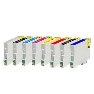 Full Set of Epson T0540 ->T0549 (8 Inks) Compatible 