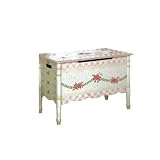 Girl's Toy Chest - Crackle Finish