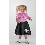 Diner Darling Costume: Baby's Size 12-18 Months