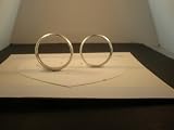 STERLING SILVER WEDDING BAND for HIS N HER 2mm/7mm RING SET