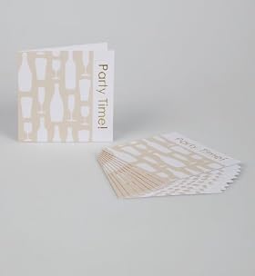 10 Party Time Drinks Invitations