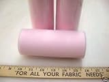 Fabric Baby Pink Tulle 6 inch rolls 25 yards Weddings