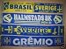 BRAZIL vs.SWEDEN 54 x 9 Inch World Cup 1958 SOCCER SCARF Football NEW