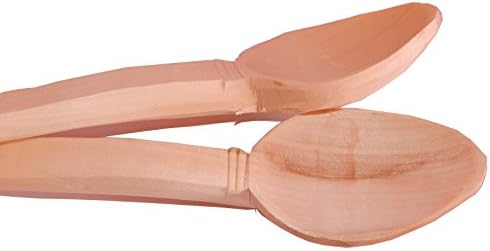 Cooking Wooden Spoon Set (2 pack) - Long 16 Inches Handle - Pure Wood Handmade Cooking Tool | Classic Kitchen Utensils