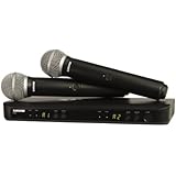 Shure BLX288/PG58 Wireless Vocal Combo with PG58 Handheld Microphones, J10