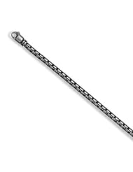 Sterling Silver 20 Inch Oxidized Extra Large Box Chain Necklace