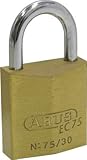 ＡＢＵＳ　真鍮南京錠　ＥＣ７５－３０　ディンプルシリンダー　バラ番　4451767 EC7530KD