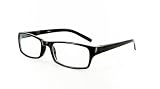 Moraleyes Eyewear Stratford Bifocal Reading Glasses, Black, 2.75