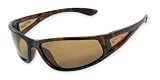 SOS Polar Max Shiny Dark Tortoise Catalina Sunglasses w Tac Polarized Brown 1mm Lens by