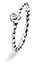 SPINNING Jewelry Damenring 925 Sterling Silber DIAMOND 0,03KT *GRAVITY*