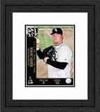 Framed Bobby Jenks Chicago White Sox Photograph