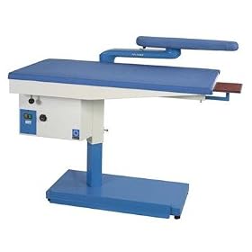 Reliable Rectangular Vacuum Pressing Table with Cast Arm and Heated Utility Buck
