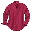 Ladies Long Sleeve Cotton Twill Shirt