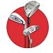Sports : U.S. Kids Golf Ultralight Einzelschl&auml;ger RED (Jungen)