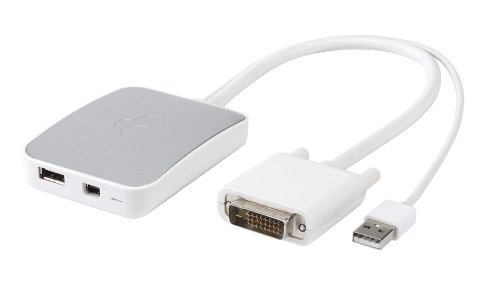 Kanex C247DL Dual DVI to 24 to 27 Inches Apple Cinema Display with 2560x1440 (C247DL)