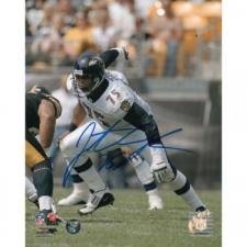 Jonathan Ogden Autographed/Hand Signed 8X10 Photo