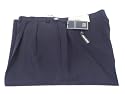 Ralph Lauren Mens Double Pleated Navy Blue Wool Dress Pants - Size 35 x32