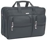 Solo Leather Look Expandable Computer Portfolio