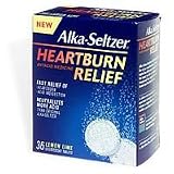 Alka Seltzer Heartburn Relief Antacid Medicine, Lemon Lime Effervescent Tablets 36 ea Alka Seltzer Heartburn Relief Antacid Medicine, Lemon Lime Effervescent Tablets 36 ea